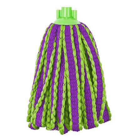 ไม้ม็อบไมโครไฟเบอร์หัวจุก BE WISH VIZA 4 นิ้ว สีม่วง_3