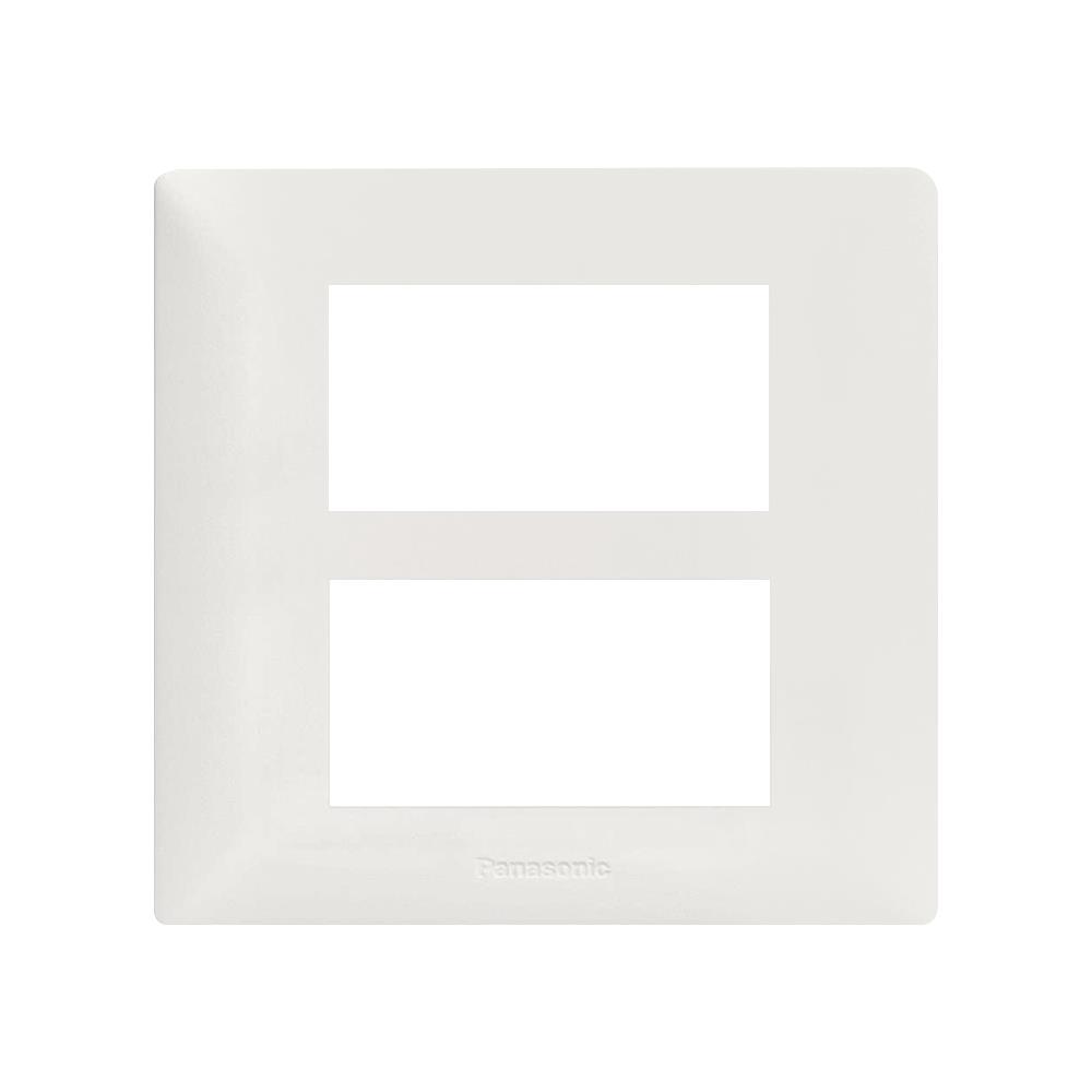 หน้ากาก 6 ช่อง PANASONIC WEGN 6806 สีขาว