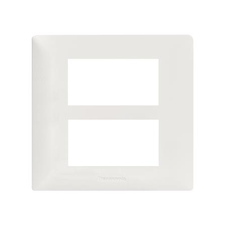 หน้ากาก 6 ช่อง PANASONIC WEGN 6806 สีขาว