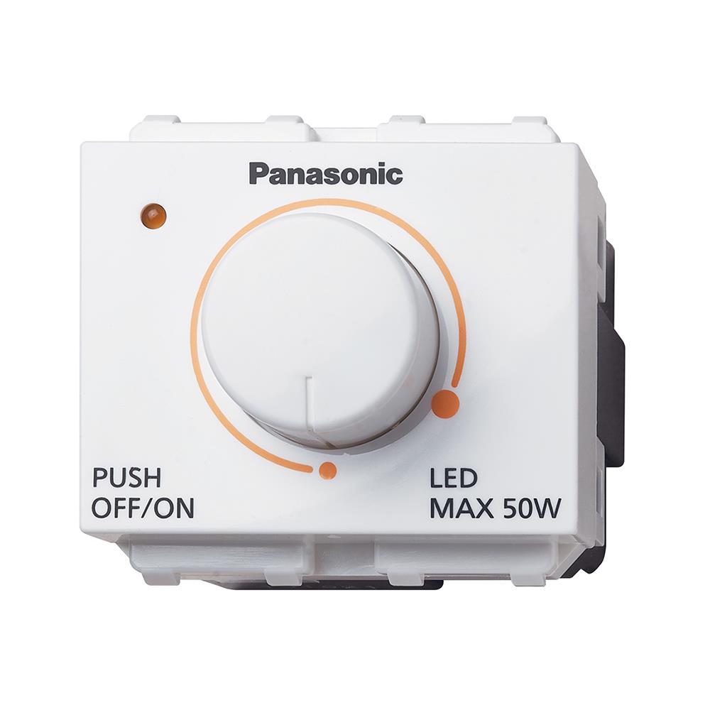 สวิตช์หรี่ไฟ LED PANASONIC WEGN57912 50 วัตต์ สีขาว