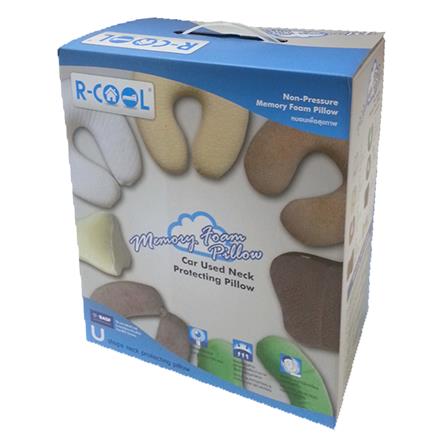 หมอนรองคอเพื่อสุขภาพ R-COOL OREGON สีน้ำเงิน_1