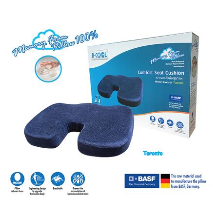เบาะรองนั่งเพื่อสุขภาพ R-COOL TORONTO สีน้ำเงิน_2