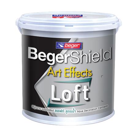 ชุดสีเท็กเจอร์ BEGER SHIELD ART EFFECTS LOFT 102 1 แกลลอน_0