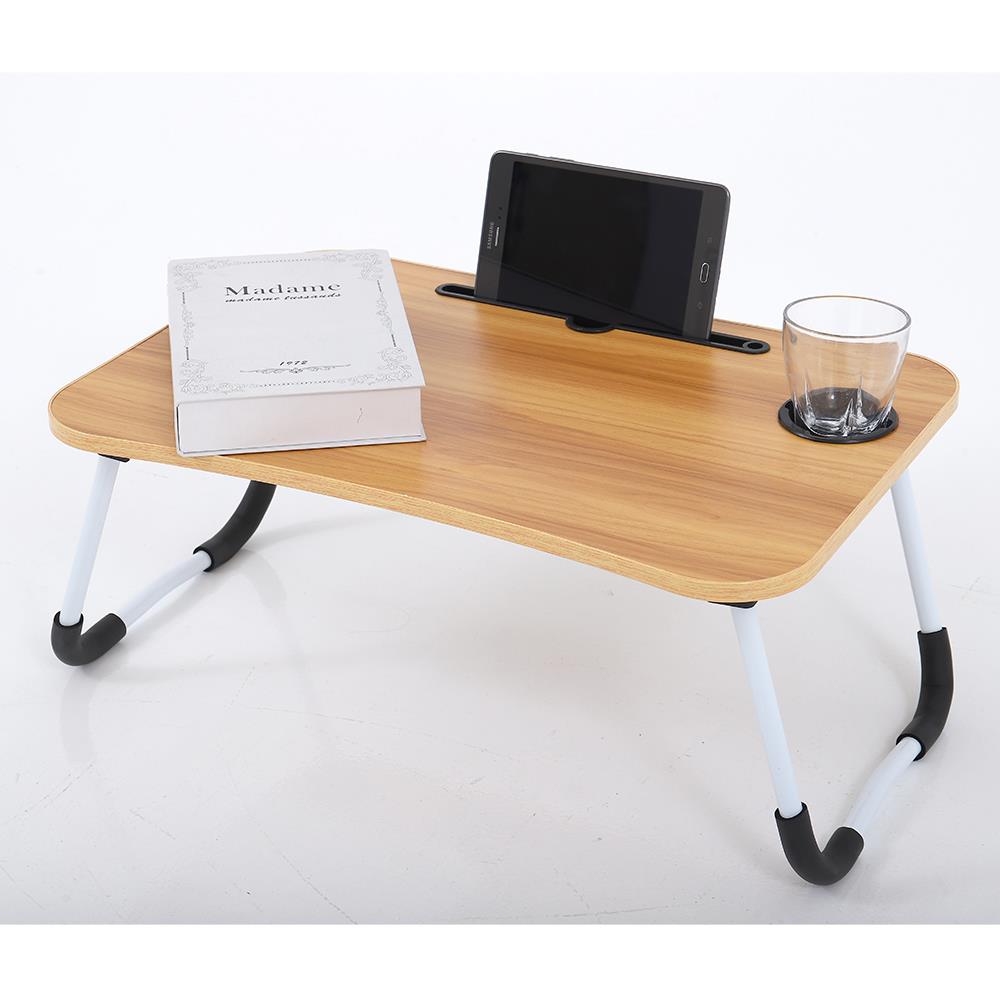 โต๊ะวางแล็ปท็อป FURDINI DEPTA สีน้ำตาลอ่อน