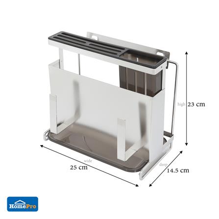 ที่เก็บมีดและอุปกรณ์ในครัว สเตนเลส KECH_5