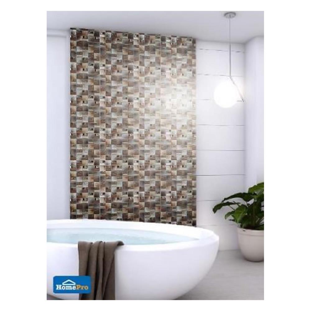 โมเสคแก้ว 30x30 ซม. HPR-204 ROSE GOLD