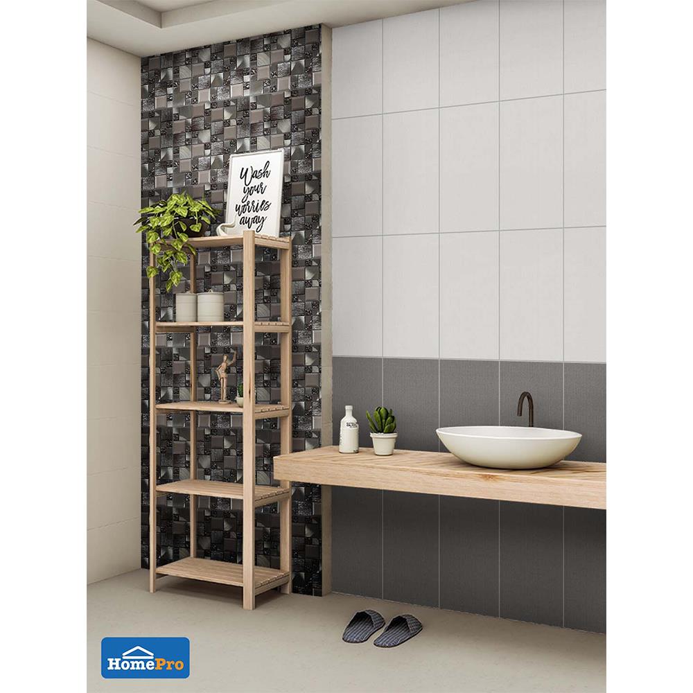 โมเสคแก้ว 30x30 ซม. HPR-203 สีน้ำตาล