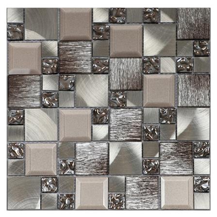 โมเสคแก้ว 30x30 ซม. HPR-203 สีน้ำตาล