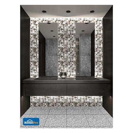 โมเสคแก้ว 30x30 ซม. HPR-203 สีน้ำตาล_1