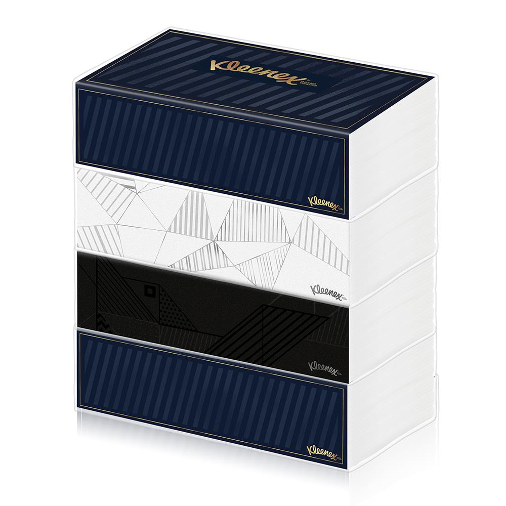 กระดาษเช็ดหน้า KLEENEX BE U 115 แผ่น แพ็ค4