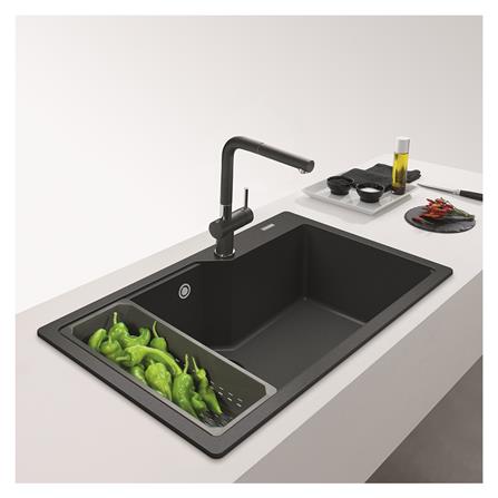 ซิงค์ฝัง 1หลุม FRANKE UBG 610-56 สีดำ_1