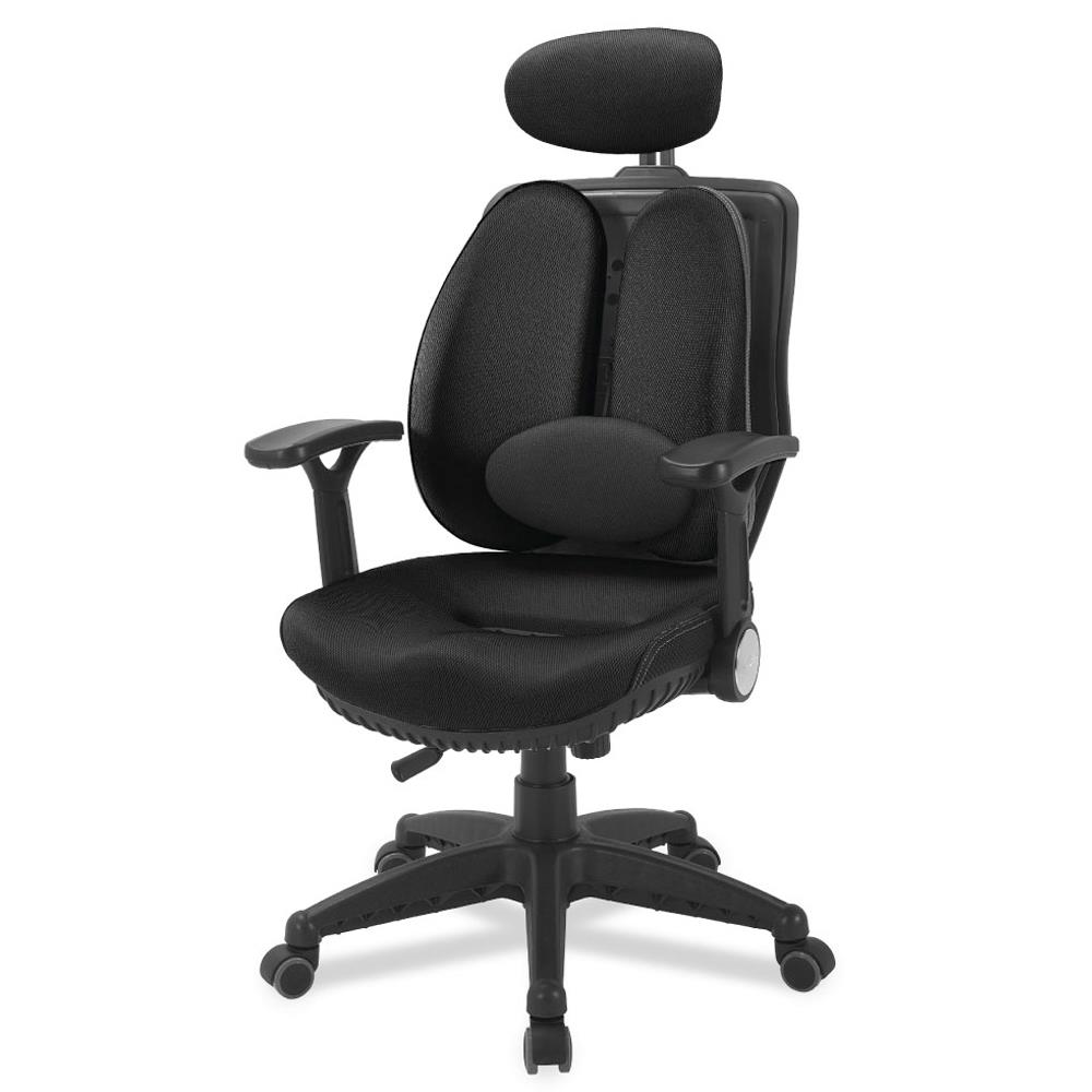 เก้าอี้เพื่อสุขภาพ ERGOTREND Dual-06BFF สีดำ