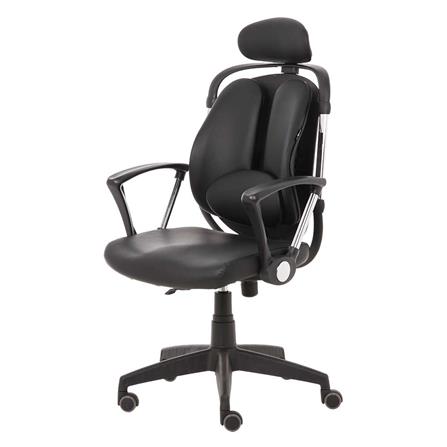 เก้าอี้เพื่อสุขภาพ ERGOTREND Dual-02BPP สีดำ