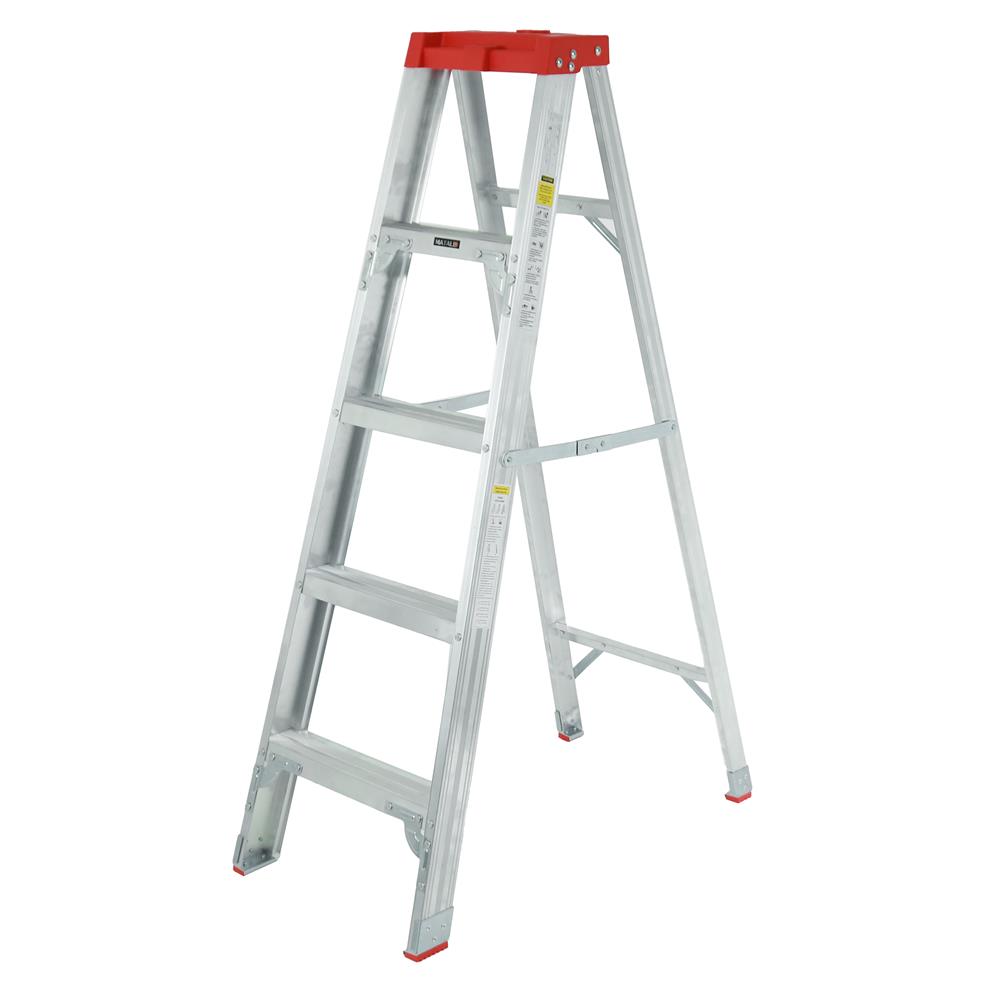 บันไดอะลูมิเนียมมีถาด MATALL 5 ขั้น_1