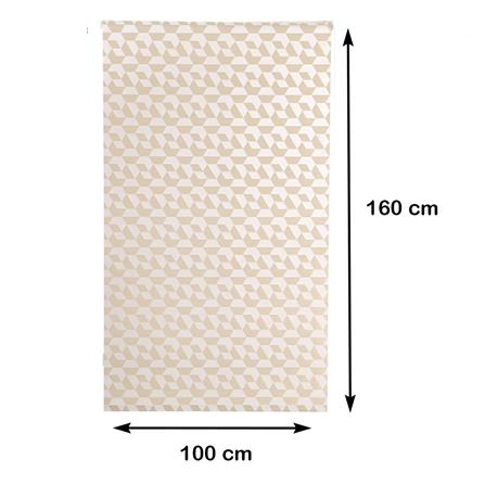 ผ้าม่านม้วน HOME LIVING STYLE HEXA 100x160 ซม. สีน้ำตาล_7