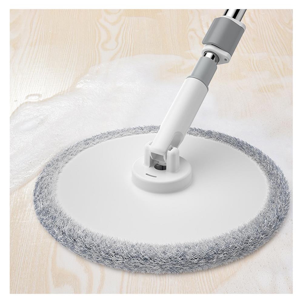 ชุดอุปกรณ์ถังปั่นพร้อมไม้ม็อบนาโน ACCO NAMI สีขาว