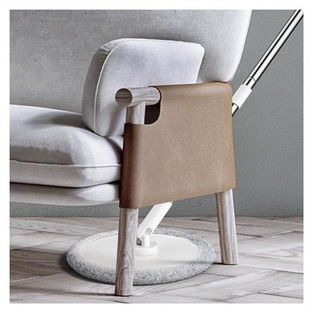 ชุดอุปกรณ์ถังปั่นพร้อมไม้ม็อบนาโน ACCO NAMI สีขาว_8