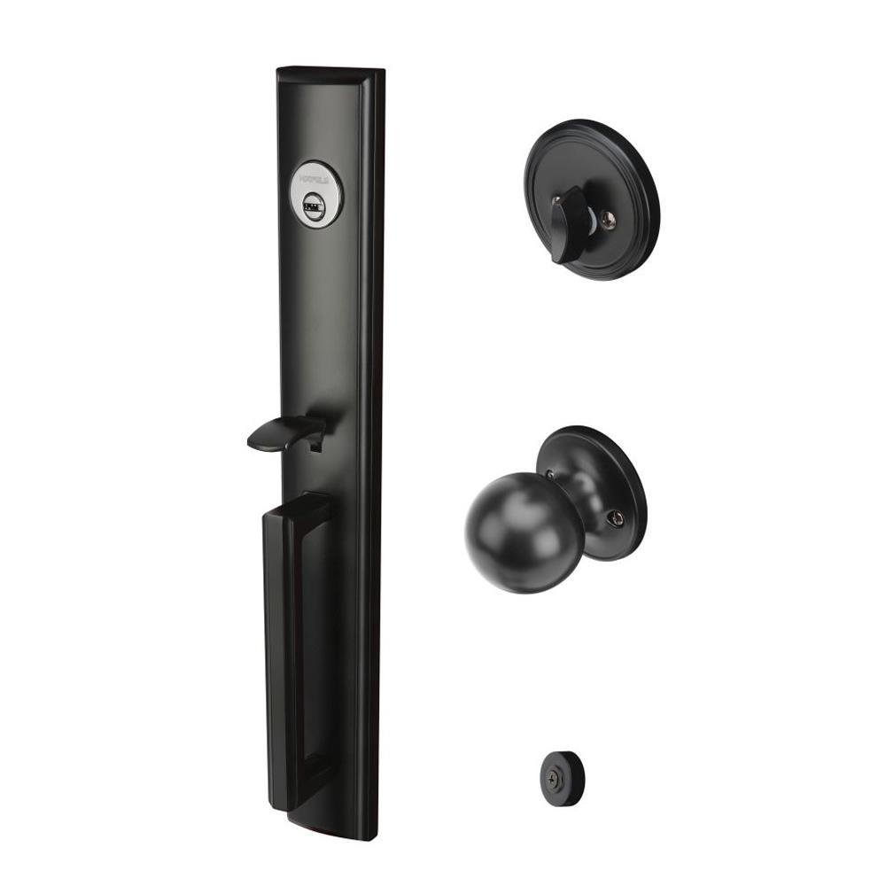 มือจับประตูใหญ่ HAFELE 489.94.647 สีดำ