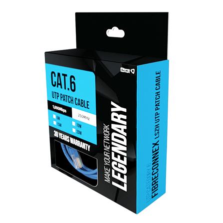 สาย LAN CAT6 FIBRECONNEX 5 ม. สีฟ้า_3