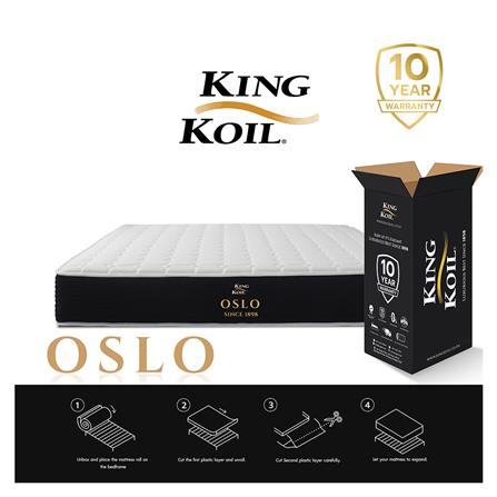 ที่นอน 6 ฟุต KINGKOIL OSLO พร้อมหมอนหนุน 2 ชิ้น_3
