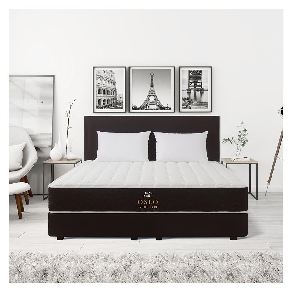 ที่นอน 5 ฟุต KINGKOIL OSLO พร้อมหมอนหนุน 2 ชิ้น