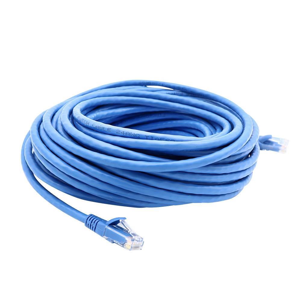 สาย LAN CAT6 FIBRECONNEX 20 ม. สีฟ้า
