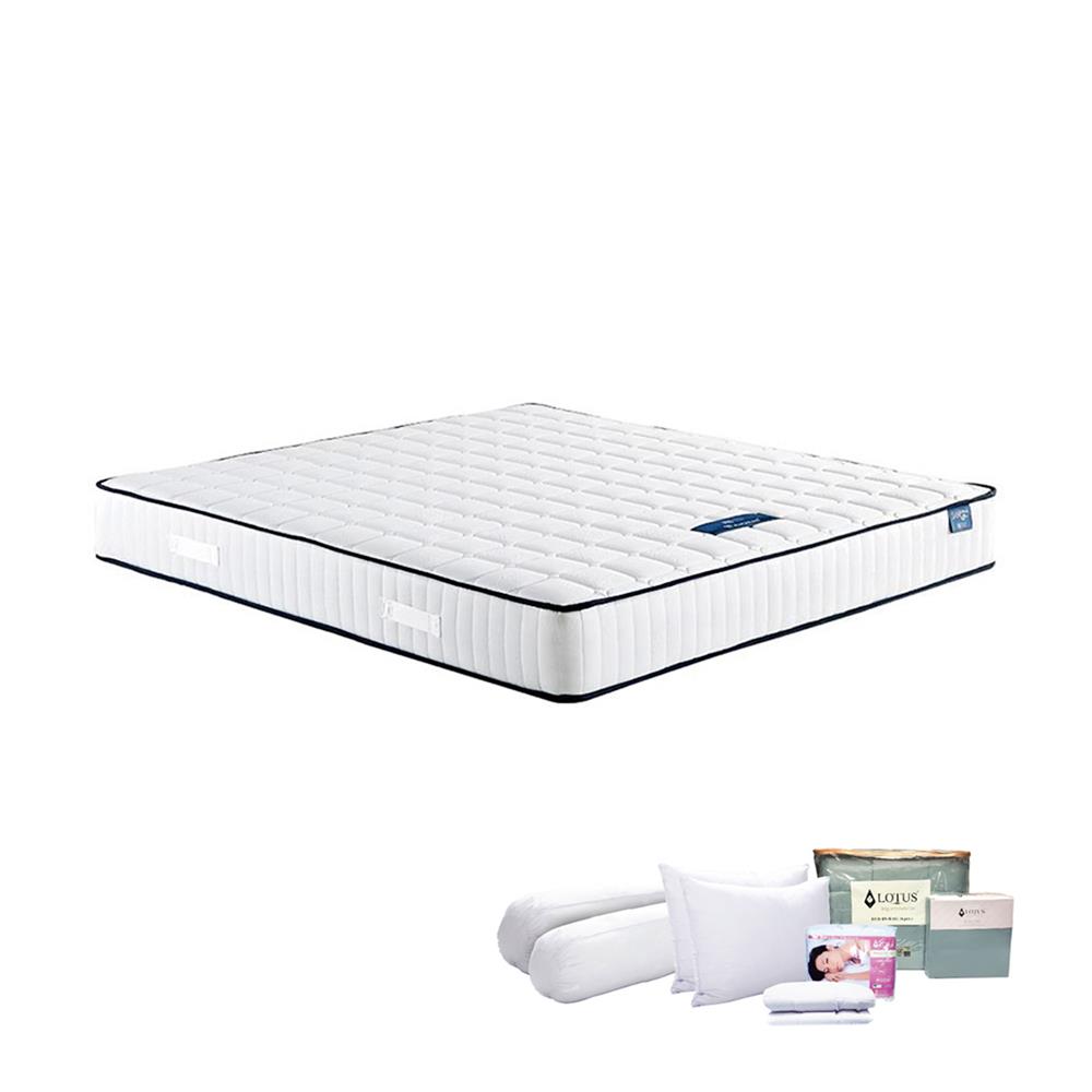 ที่นอน 6 ฟุต LOTUS WESTMAN (พร้อมชุดเครื่องนอน 11 ชิ้น)