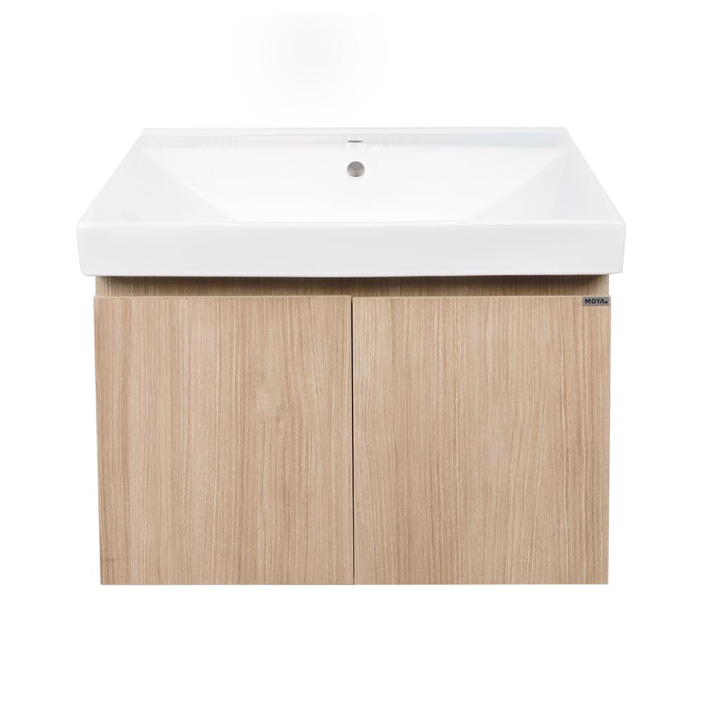 อ่างล้างหน้าเคาน์เตอร์ MOYA PZMY-001 สี Natural Oak