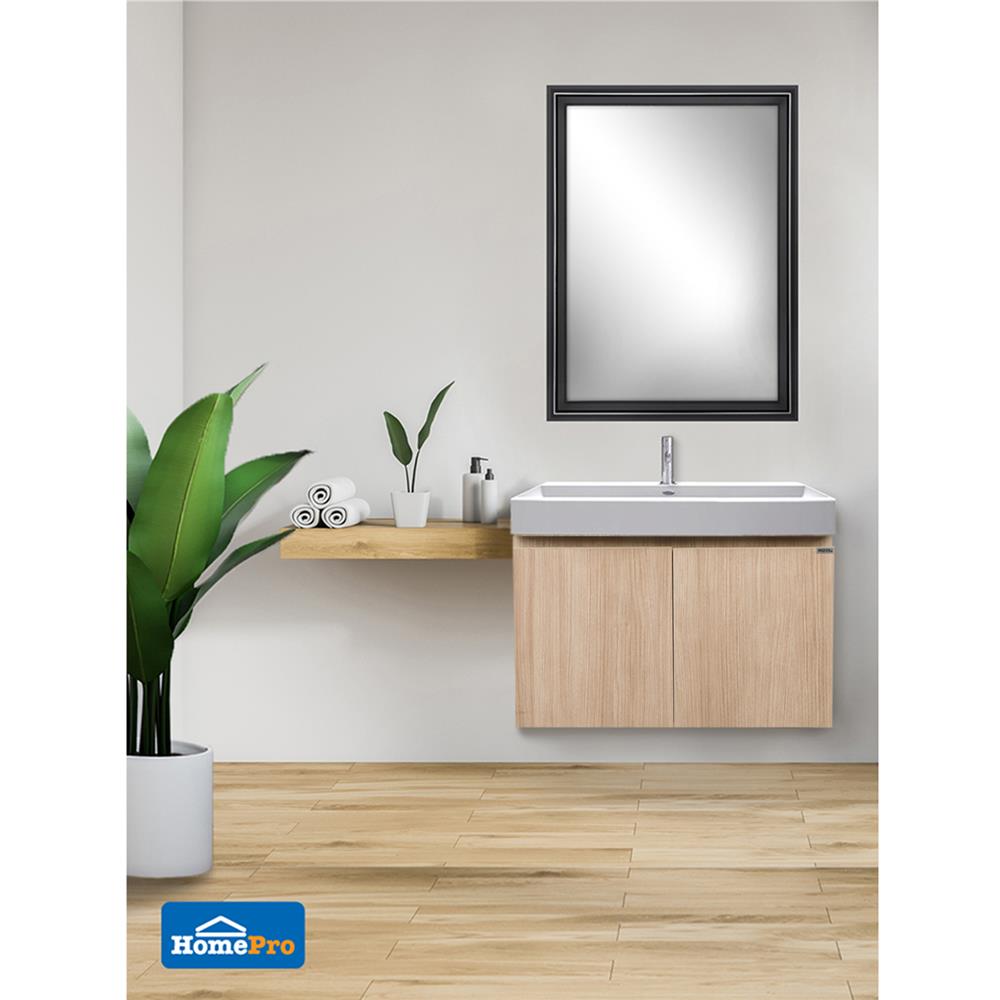 อ่างล้างหน้าเคาน์เตอร์ MOYA PZMY-001 สี Natural Oak