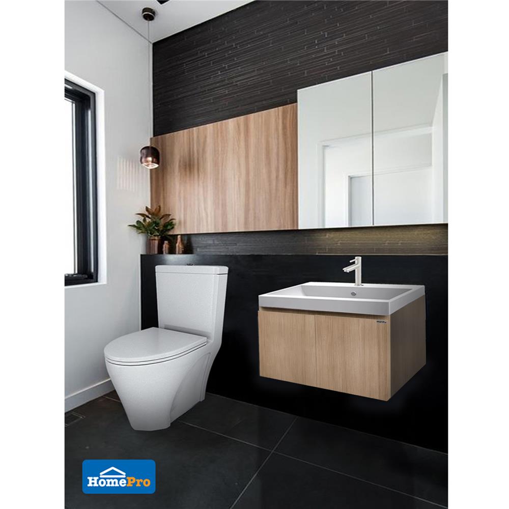 อ่างล้างหน้าเคาน์เตอร์ MOYA PZMY-001 สี Natural Oak