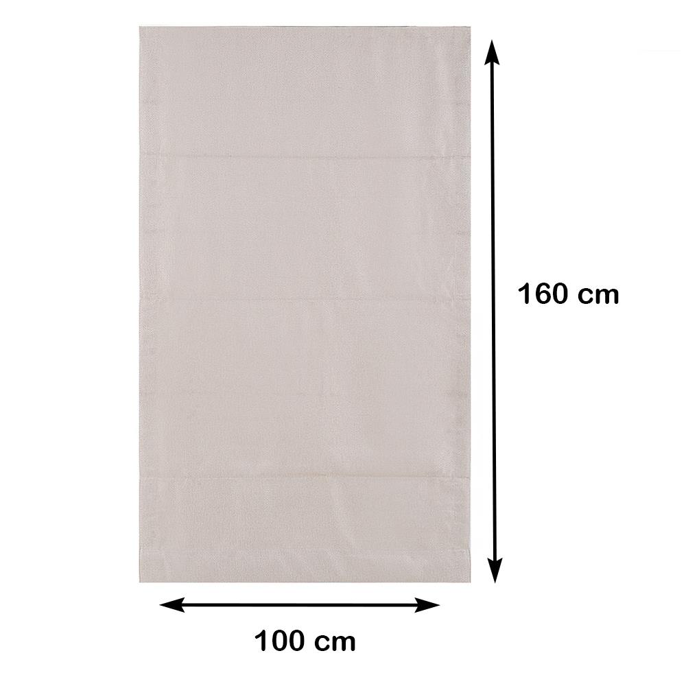 ผ้าม่านพับ HOME LIVING STYLE LAZA UV 100x160 ซม. สีครีม