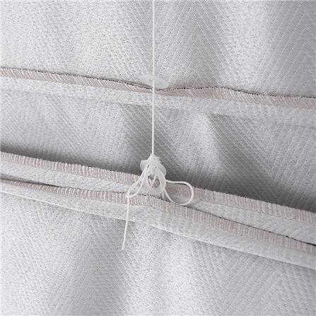 ผ้าม่านพับ HOME LIVING STYLE LAZA UV 100x160 ซม. สีครีม_4