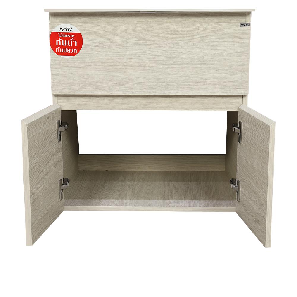 อ่างล้างหน้าเคาน์เตอร์ MOYA PZMY-002 สี LIGHT OAK