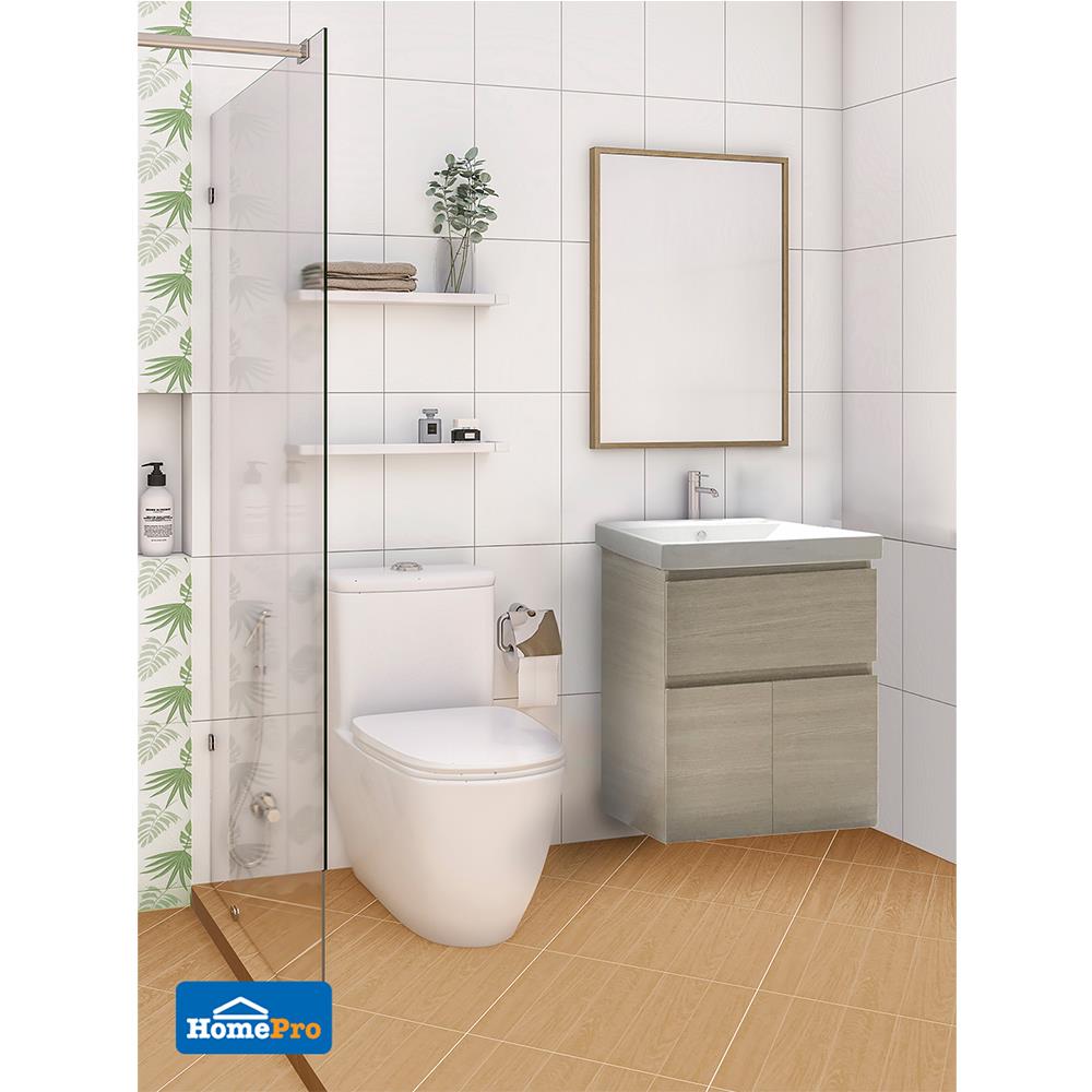 อ่างล้างหน้าเคาน์เตอร์ MOYA PZMY-002 สี LIGHT OAK