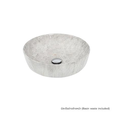 อ่างล้างหน้าวางบน MOYA 220 ลายหินอ่อน