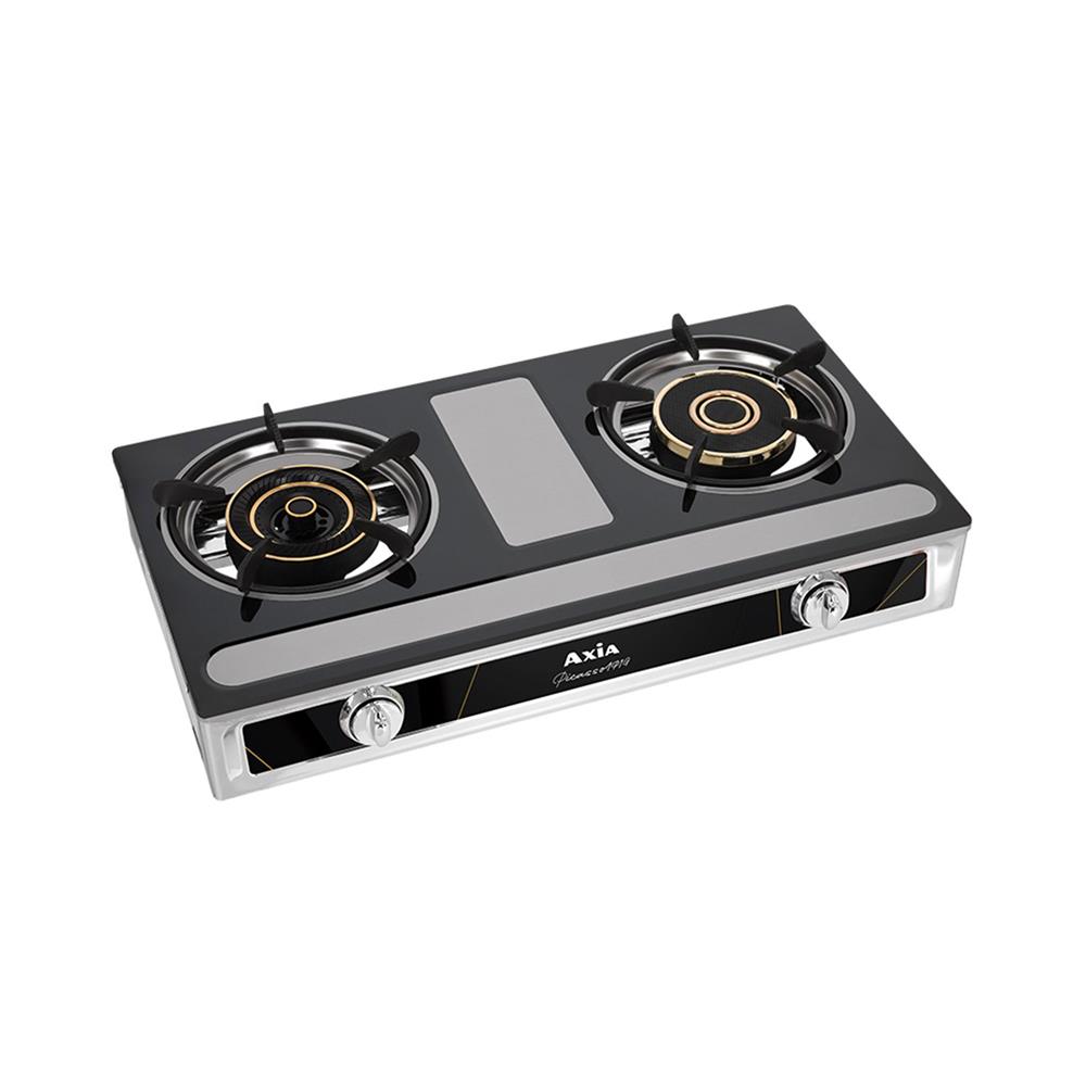 เตาแก๊สตั้งโต๊ะ 2 หัวแก๊ส AXIA PICASSO-1P1G