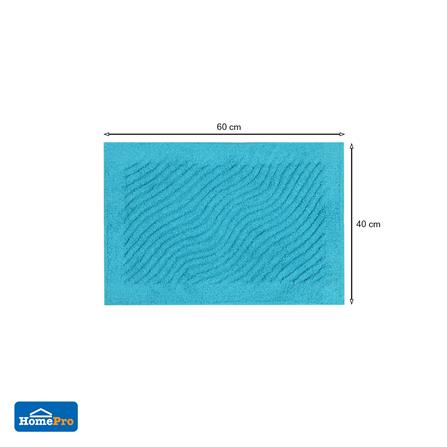 พรม ME LIVING SI-12586 40X60 ซม. สีฟ้า_6