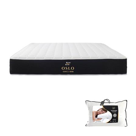 ที่นอน 3.5 ฟุต KINGKOIL OSLO พร้อมหมอนหนุน 1 ชิ้น