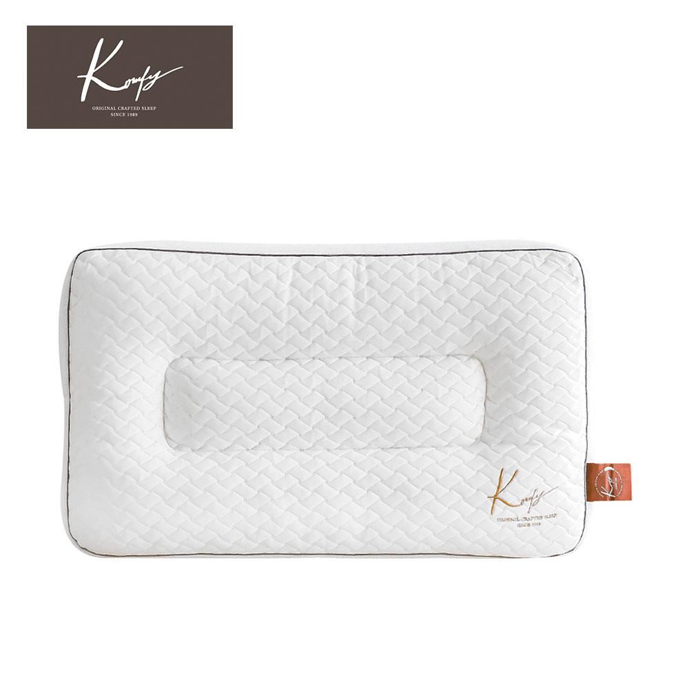 หมอนสุขภาพ ใยสังเคราะห์ KOMFY KOOL KREME ไซส์ S 16x27 นิ้ว สีขาว