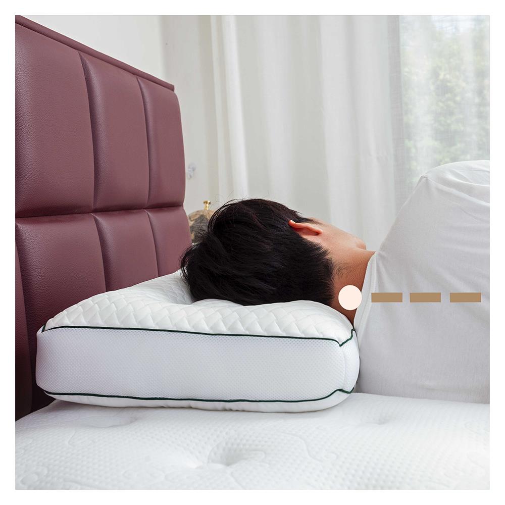 หมอนสุขภาพ ใยสังเคราะห์ KOMFY KOOL KREME ไซส์ S 16x27 นิ้ว สีขาว