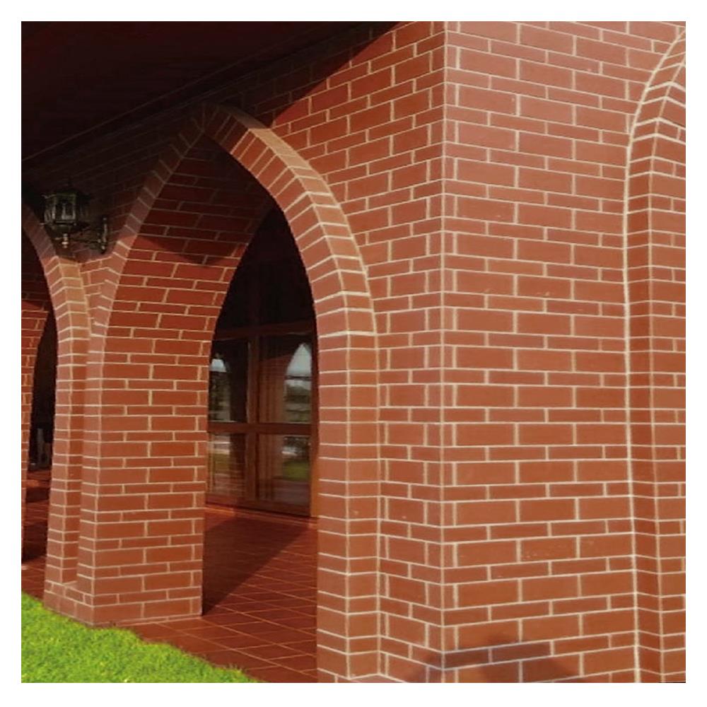 กระเบื้องดินเผา 2x9 นิ้ว KENZAI เอ็กซ์ทรูด ไทล์ รอสโซ่ 50P