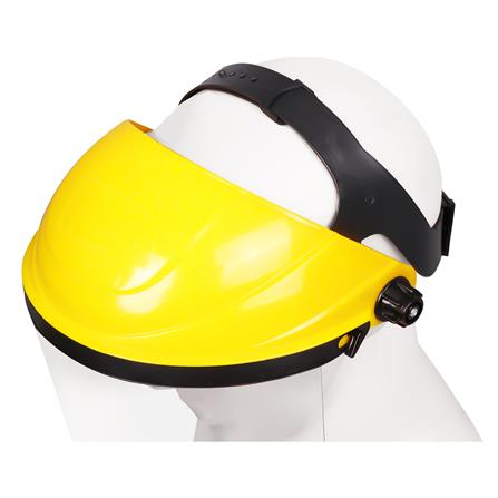 หน้ากากนิรภัยป้องกันสะเก็ด PC SINO สีเหลือง_2