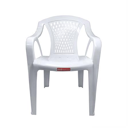เก้าอี้พลาสติก SUPERWARE CH-52 สีขาว_0