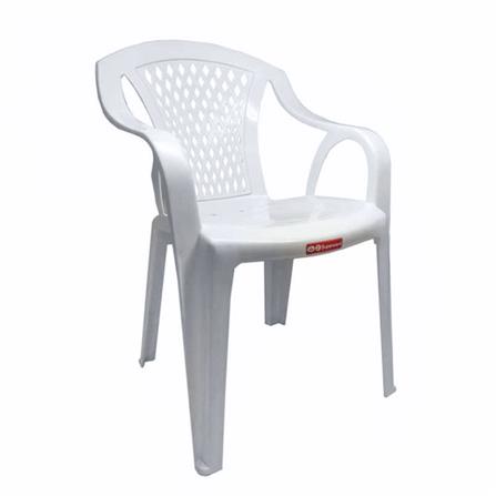เก้าอี้พลาสติก SUPERWARE CH-52 สีขาว_1
