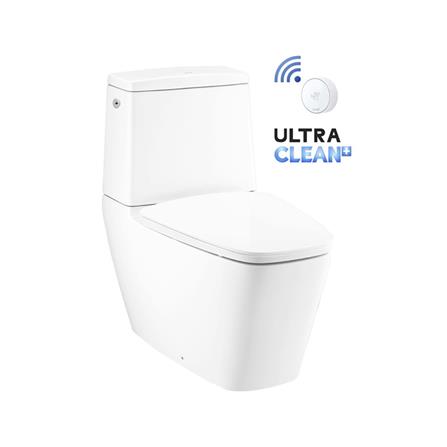 สุขภัณฑ์ 2 ชิ้น COTTO TOUCHLESS C135137 4.5 ลิตร สีขาว