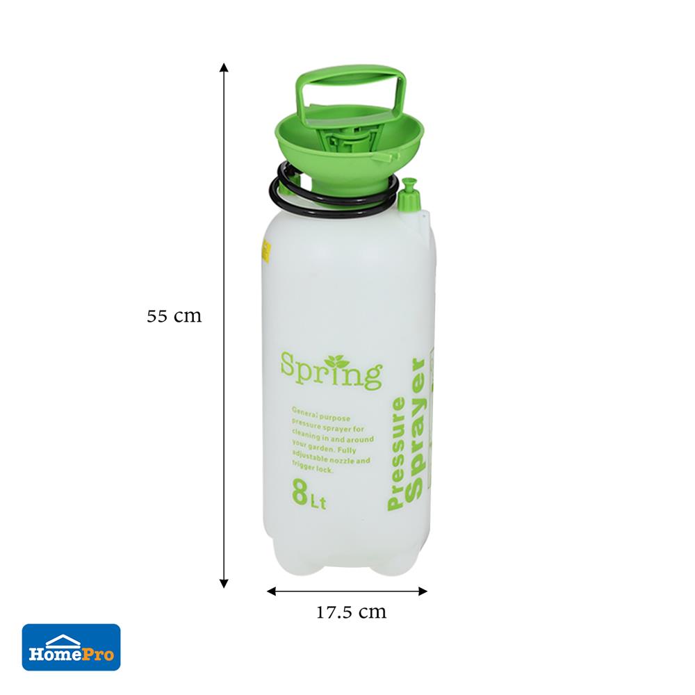 ถังพ่นยาพลาสติก SPRING SP01408 8 ลิตร