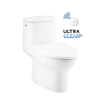 สุขภัณฑ์ 1 ชิ้น COTTO TOUCHLESS C105327 4.5 ลิตร สีขาว