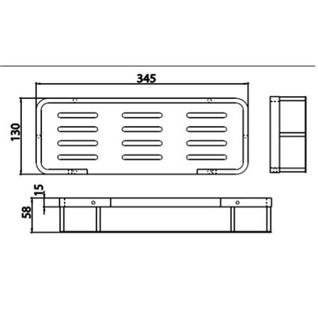 ตะแกรงวางของ COTTO CT0291(HM)_1