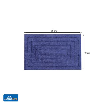 พรม ME LIVING SI-12590 40X60 ซม. สีน้ำเงินเข้ม_6