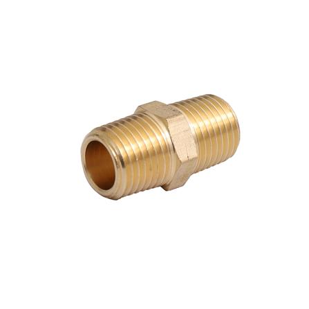 ข้อต่อเกลียวนอก-นอก HI-TOP MM 2-2 หุน (1/4-1/4 นิ้ว) สีทอง_1